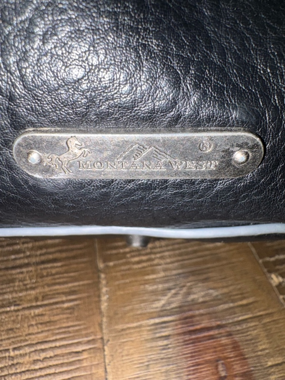 Montana West Black Studded Conceal Carry CCW Crossbody Western Purse - Picture 6 of 8